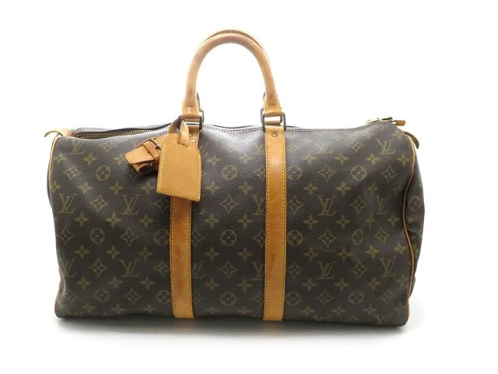 LOUIS VUITTON Keepall Boston Bag Monogram